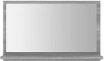 ΚΑΘΡΕΦΤΗΣ ΜΠΑΝΙΟΥ ΓΚΡΙ SONOMA 60X10,5X37 ΕΚ. ΕΠΕΞΕΡΓΑΣΜΕΝΟ ΞΥΛΟ 815637