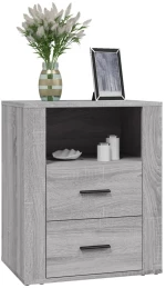ΚΟΜΟΔΙΝΟ ΓΚΡΙ SONOMA 50X36X60 ΕΚ. ΑΠΟ ΕΠΕΞΕΡΓΑΣΜΕΝΟ ΞΥΛΟ 816734