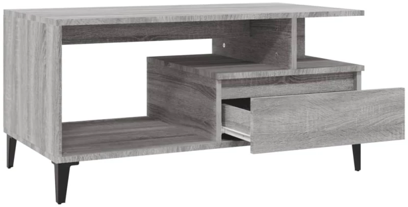 ΤΡΑΠΕΖΑΚΙ ΣΑΛΟΝΙΟΥ ΓΚΡΙ SONOMA 90X49X45 ΕΚ.ΕΠΕΞΕΡΓΑΣΜΕΝΟ ΞΥΛΟ 819626