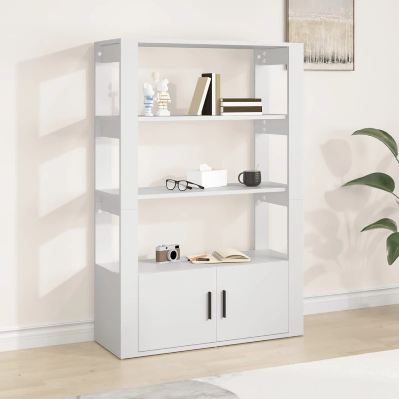 ΝΤΟΥΛΑΠΙ ΛΕΥΚΟ 80 X 30 X 119,5 ΕΚ. ΑΠΟ ΕΠΕΞΕΡΓΑΣΜΕΝΟ ΞΥΛΟ 819468