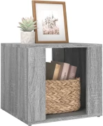 ΚΟΜΟΔΙΝΟ ΓΚΡΙ SONOMA 41 X 40 X 36 ΕΚ. ΑΠΟ ΕΠΕΞΕΡΓΑΣΜΕΝΟ ΞΥΛΟ 816550