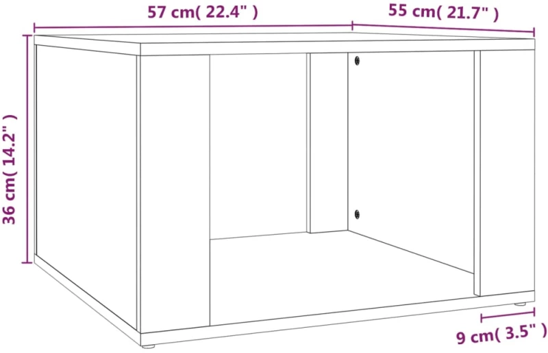ΚΟΜΟΔΙΝΟ ΚΑΠΝΙΣΤΗ ΒΕΛΑΝΙΔΙΑ 57X55X36 ΕΚ. ΑΠΟ ΕΠΕΞΕΡΓΑΣΜΕΝΟ ΞΥΛΟ 816557