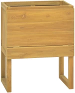 ΈΠΙΠΛΟ ΜΠΑΝΙΟΥ 60 X 45 X 75 ΕΚ. ΑΠΟ ΜΑΣΙΦ ΞΥΛΟ TEAK 338247