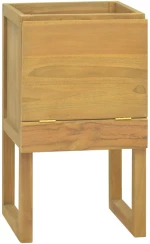 ΈΠΙΠΛΟ ΜΠΑΝΙΟΥ 45X45X75 ΕΚ. ΑΠΟ ΜΑΣΙΦ ΞΥΛΟ TEAK 338246