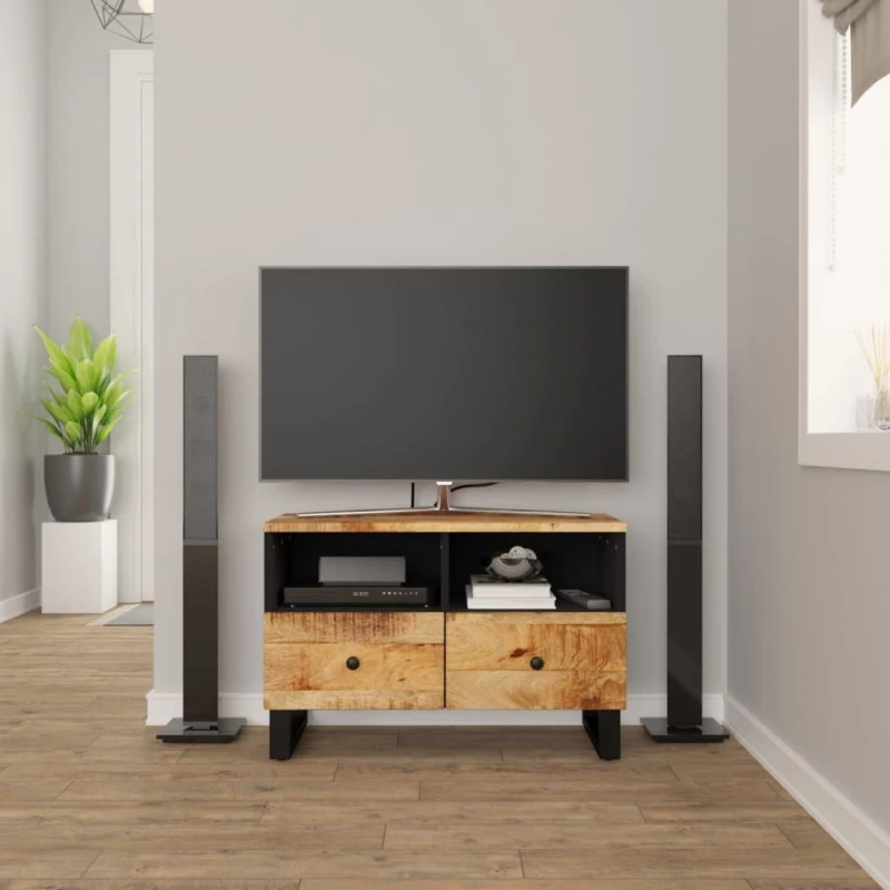 ΈΠΙΠΛΟ ΤΗΛΕΟΡΑΣΗΣ 70 X 33 X 46 ΕΚ. ΑΠΟ ΜΑΣΙΦ ΞΥΛΟ ΜΑΝΓΚΟ 345223