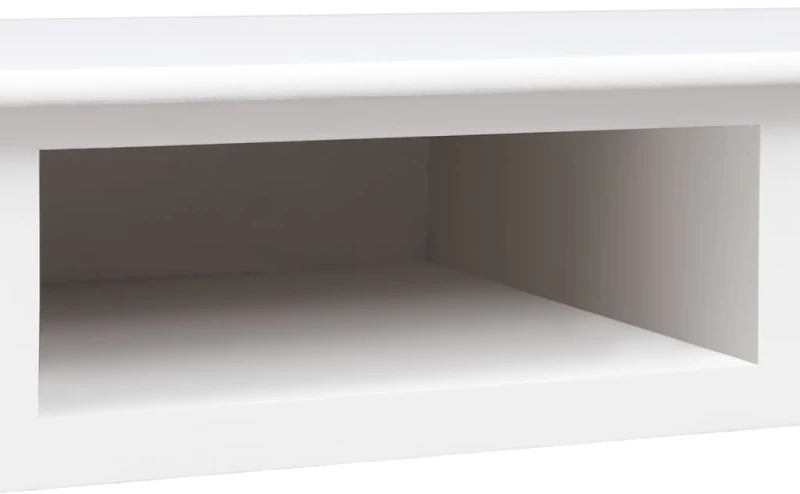 ΓΡΑΦΕΙΟ ΛΕΥΚΟ 108 X 45 X 76 ΕΚ. ΑΠΟ ΜΑΣΙΦ ΞΥΛΟ ΠΑΥΛΩΝΙΑΣ 338535
