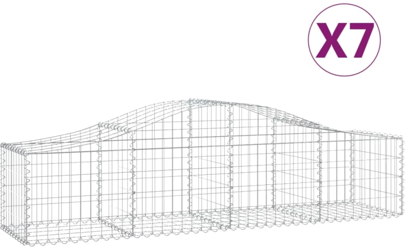 ΣΥΡΜΑΤΟΚΙΒΩΤΙΑ ΤΟΞΩΤΑ 7 ΤΕΜ. 200X50X40/60 ΕΚ. ΓΑΛΒΑΝ. ΑΤΣΑΛΙ 3145582