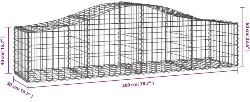 ΣΥΡΜΑΤΟΚΙΒΩΤΙΑ ΤΟΞΩΤΑ 7 ΤΕΜ. 200X50X40/60 ΕΚ. ΓΑΛΒΑΝ. ΑΤΣΑΛΙ 3145582