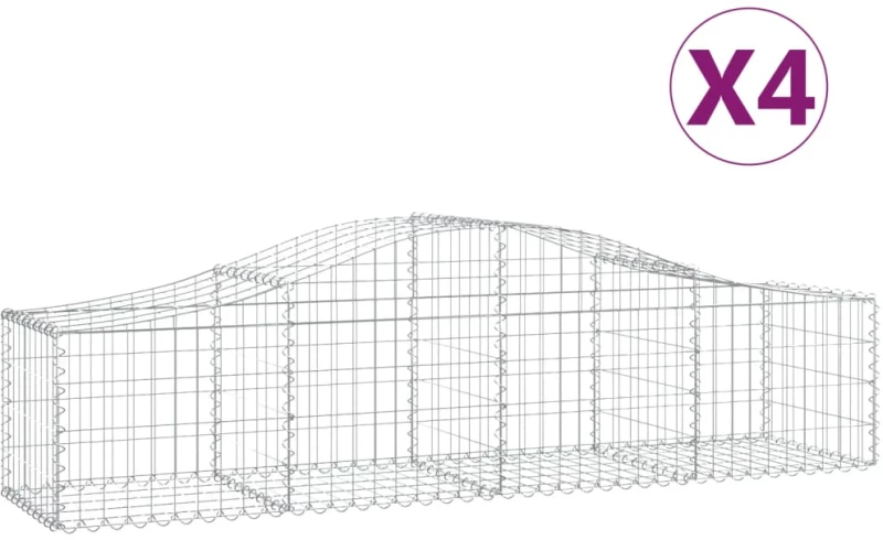 ΣΥΡΜΑΤΟΚΙΒΩΤΙΑ ΤΟΞΩΤΑ 4 ΤΕΜ. 200X50X40/60 ΕΚ. ΓΑΛΒΑΝ. ΑΤΣΑΛΙ 3145579