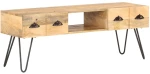 ΈΠΙΠΛΟ ΤΗΛΕΟΡΑΣΗΣ 120 X 35 X 45 ΕΚ. ΑΠΟ ΜΑΣΙΦ ΞΥΛΟ ΜΑΝΓΚΟ 321790