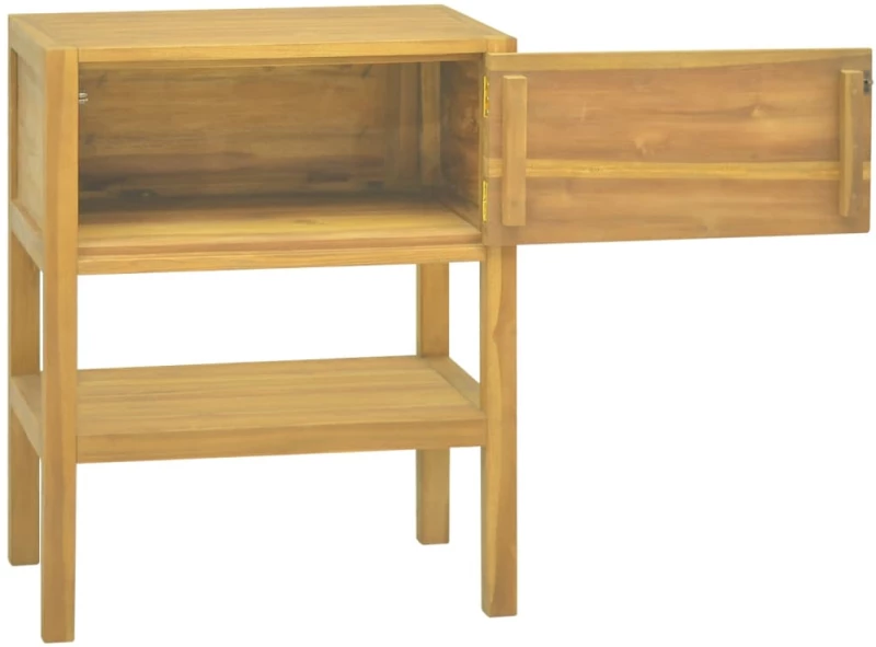 ΈΠΙΠΛΟ ΜΠΑΝΙΟΥ 60X40X75 ΕΚ. ΑΠΟ ΜΑΣΙΦ ΞΥΛΟ TEAK 338249