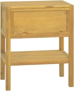 ΈΠΙΠΛΟ ΜΠΑΝΙΟΥ 60X40X75 ΕΚ. ΑΠΟ ΜΑΣΙΦ ΞΥΛΟ TEAK 338249