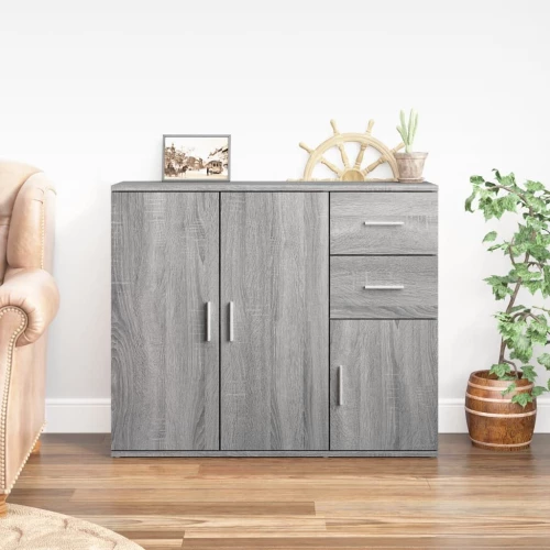 ΝΤΟΥΛΑΠΙ ΓΚΡΙ SONOMA 91X29,5X75 ΕΚ. ΑΠΟ ΕΠΕΞΕΡΓΑΣΜΕΝΟ ΞΥΛΟ 823275