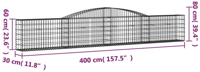 ΣΥΡΜΑΤΟΚΙΒΩΤΙΑ ΤΟΞΩΤΑ 2 ΤΕΜ. 400X30X60/80 ΕΚ. ΓΑΛΒΑΝ. ΑΤΣΑΛΙ 3146840
