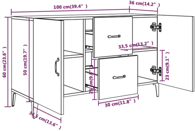 ΝΤΟΥΛΑΠΙ ΓΚΡΙ ΣΚΥΡΟΔΕΜΑΤΟΣ 100 X 36 X 60 ΕΚ. ΕΠΕΞΕΡΓΑΣΜΕΝΟ ΞΥΛΟ 812523