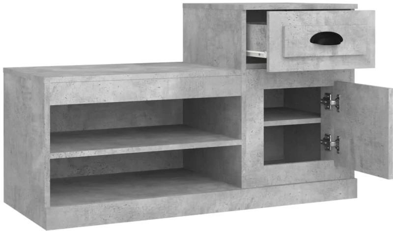 ΠΑΠΟΥΤΣΟΘΗΚΗ ΓΚΡΙ ΣΚΥΡΟΔΕΜΑΤΟΣ 100X42X60 ΕΚ. ΕΠΕΞΕΡΓΑΣΜΕΝΟ ΞΥΛΟ 816420