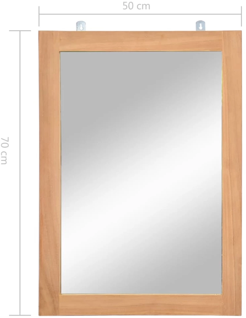 ΚΑΘΡΕΦΤΗΣ ΤΟΙΧΟΥ 50 X 70 ΕΚ. ΑΠΟ ΜΑΣΙΦ ΞΥΛΟ TEAK 246501