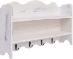 ΚΡΕΜΑΣΤΡΑ ΤΟΙΧΟΥ ΛΕΥΚΗ 50 X 10 X 30 ΕΚ. ΞΥΛΙΝΗ 284235