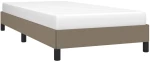 ΠΛΑΙΣΙΟ ΚΡΕΒΑΤΙΟΥ TAUPE 100X200 ΕΚ. ΥΦΑΣΜΑΤΙΝΟ 346700