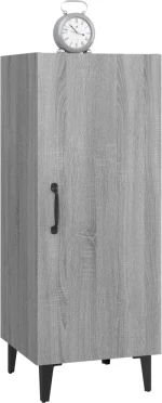 ΝΤΟΥΛΑΠΙ ΓΚΡΙ SONOMA 34,5X34X90 ΕΚ. ΑΠΟ ΕΠΕΞΕΡΓΑΣΜΕΝΟ ΞΥΛΟ 817406