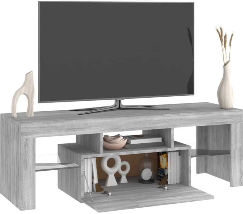 ΈΠΙΠΛΟ ΤΗΛΕΟΡΑΣΗΣ ΜΕ LED ΓΚΡΙ SONOMA 120X35X40 ΕΚ. 815667