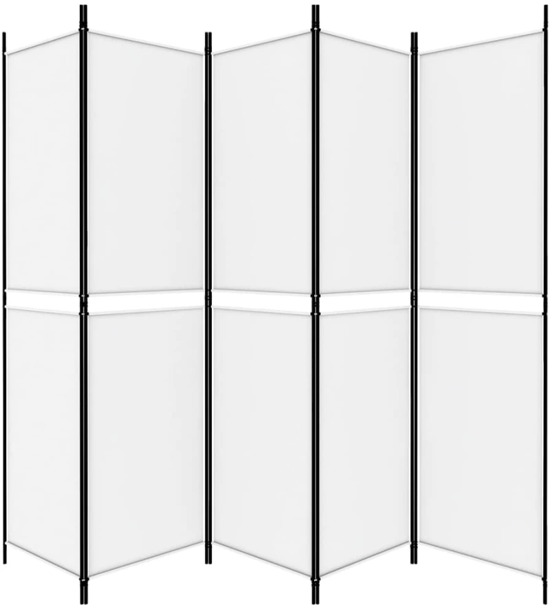 ΔΙΑΧΩΡΙΣΤΙΚΟ ΔΩΜΑΤΙΟΥ ΜΕ 4 ΠΑΝΕΛ ΛΕΥΚΟ 250X200 ΕΚ. ΑΠΟ ΎΦΑΣΜΑ 350234
