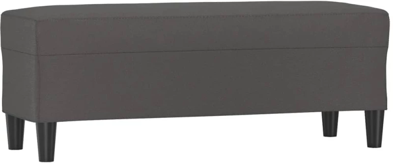 ΠΑΓΚΟΣ ΓΚΡΙ 100 X 35 X 41 ΕΚ. ΑΠΟ ΣΥΝΘΕΤΙΚΟ ΔΕΡΜΑ 349418