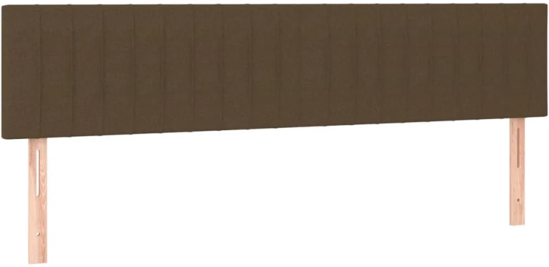 ΚΡΕΒΑΤΙ BOXSPRING ΜΕ ΣΤΡΩΜΑ ΣΚΟΥΡΟ ΚΑΦΕ 200X200 ΕΚ. ΥΦΑΣΜΑΤΙΝΟ 3140244