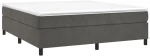 ΚΡΕΒΑΤΙ BOXSPRING ΜΕ ΣΤΡΩΜΑ ΣΚΟΥΡΟ ΓΚΡΙ 200X200 ΕΚ. ΒΕΛΟΥΔΙΝΟ 3144700