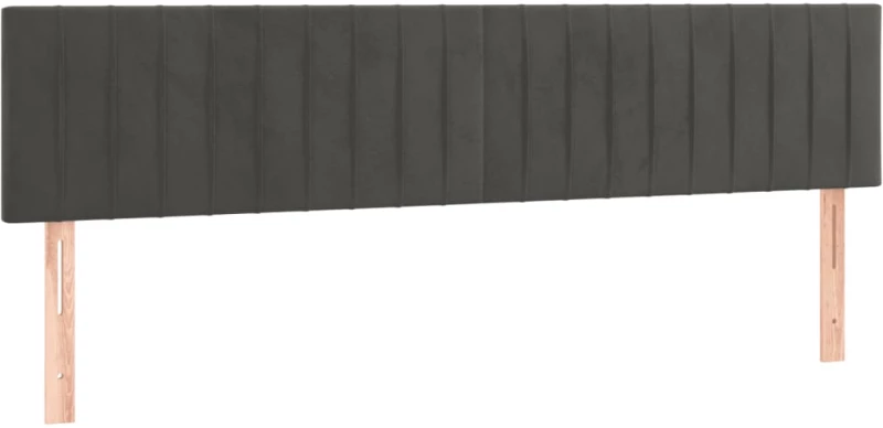ΚΡΕΒΑΤΙ BOXSPRING ΜΕ ΣΤΡΩΜΑ ΣΚΟΥΡΟ ΓΚΡΙ 200X200 ΕΚ. ΒΕΛΟΥΔΙΝΟ 3131100