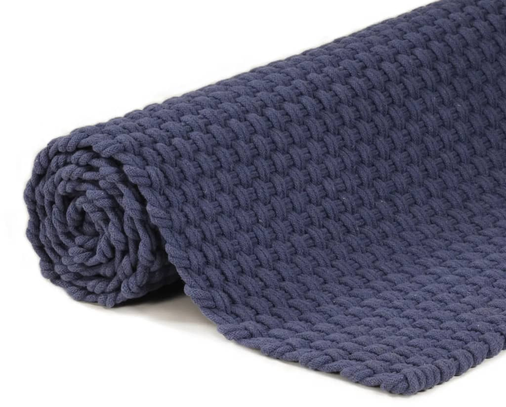 ΧΑΛΙ ΟΡΘΟΓΩΝΙΟ ΝΑΥΤΙΚΟ ΜΠΛΕ 180X250 ΕΚ. ΒΑΜΒΑΚΙ 345128