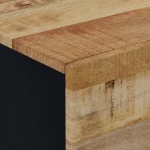ΚΟΜΟΔΙΝΑ 2 ΤΕΜ. 40 X 33 X 46 ΕΚ. ΑΠΟ ΜΑΣΙΦ ΞΥΛΟ ΜΑΝΓΚΟ 345215
