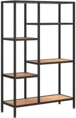 ΒΙΒΛΙΟΘΗΚΗ 80 X 30 X 120 ΕΚ. ΑΠΟ ΑΤΣΑΛΙ ΚΑΙ ΕΠΕΞΕΡΓΑΣΜΕΝΟ ΞΥΛΟ 336357