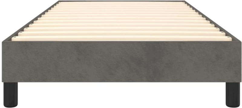 ΠΛΑΙΣΙΟ ΚΡΕΒΑΤΙΟΥ BOXSPRING ΣΚΟΥΡΟ ΓΚΡΙ 80X200 ΕΚ. ΒΕΛΟΥΔΙΝΟ 3120737
