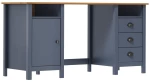 ΓΡΑΦΕΙΟ HILL RANGE ΓΚΡΙ 150X50X74 ΕΚ. ΜΑΣΙΦ ΞΥΛΟ ΠΕΥΚΟΥ 289001
