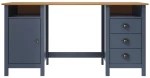 ΓΡΑΦΕΙΟ HILL RANGE ΓΚΡΙ 150X50X74 ΕΚ. ΜΑΣΙΦ ΞΥΛΟ ΠΕΥΚΟΥ 289001