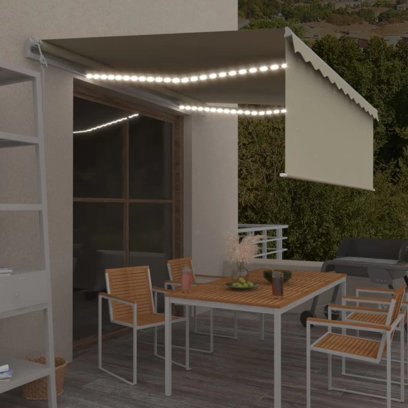 ΤΕΝΤΑ ΑΥΤΟΜΑΤΗ ΜΕ ΣΚΙΑΣΤΡΟ/LED/ΑΙΣΘΗΤΗΡΑ ΑΝΕΜΟΥ ΚΡΕΜ 4X3 Μ. 3069312