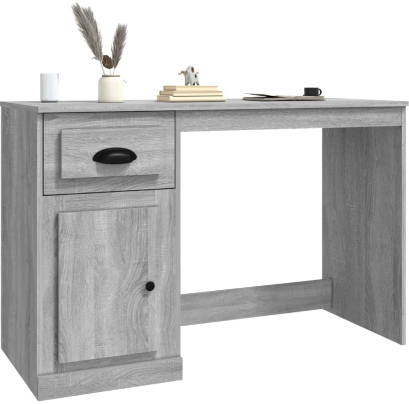 ΓΡΑΦΕΙΟ ΜΕ ΣΥΡΤΑΡΙ ΓΚΡΙ SONOMA 115X50X75 ΕΚ. ΕΠΕΞΕΡΓΑΣΜΕΝΟ ΞΥΛΟ 816478