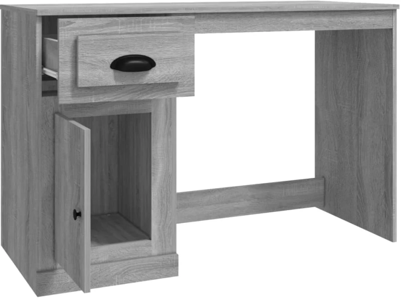 ΓΡΑΦΕΙΟ ΜΕ ΣΥΡΤΑΡΙ ΓΚΡΙ SONOMA 115X50X75 ΕΚ. ΕΠΕΞΕΡΓΑΣΜΕΝΟ ΞΥΛΟ 816478