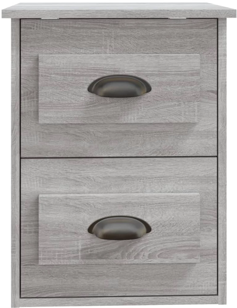 ΚΟΜΟΔΙΝΑ ΕΠΙΤΟΙΧΙΑ 2 ΤΕΜ. ΓΚΡΙ SONOMA 41,5X36X53 ΕΚ. 816405