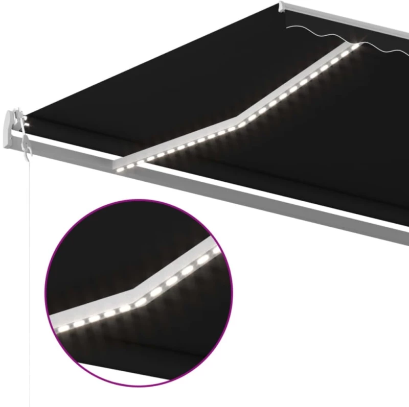 ΤΕΝΤΑ ΑΥΤΟΜΑΤΗ ΜΕ LED & ΑΙΣΘΗΤΗΡΑ ΑΝΕΜΟΥ ΑΝΘΡΑΚΙ 500X300 ΕΚ. 3068954
