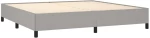 ΚΡΕΒΑΤΙ BOXSPRING ΜΕ ΣΤΡΩΜΑ ΑΝΟΙΧΤΟ ΓΚΡΙ 200X200 ΕΚ. ΥΦΑΣΜΑΤΙΝΟ 3141961