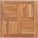 ΕΠΙΦΑΝΕΙΑ ΤΡΑΠΕΖΙΟΥ 60 X 60 X 2,5 ΕΚ. ΜΑΣΙΦ ΞΥΛΟ TEAK 48988