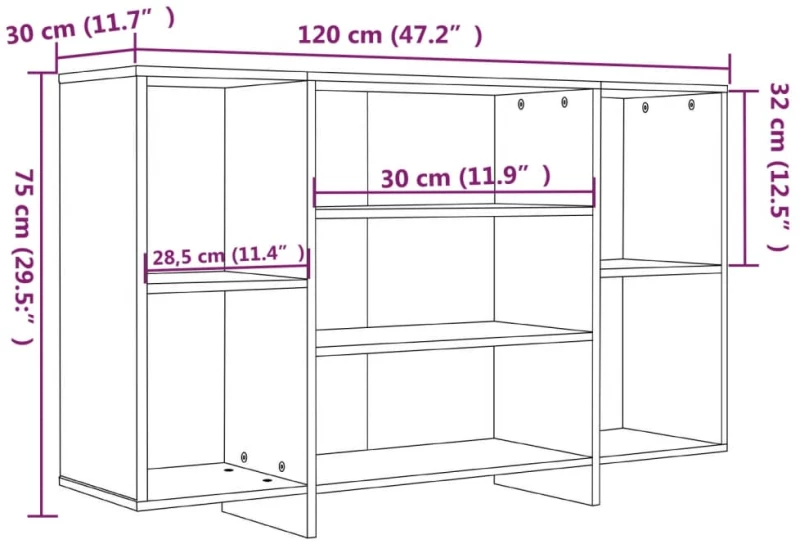 ΡΑΦΙΕΡΑ ΚΑΠΝΙΣΤΗ ΔΡΥΣ 120 X 30 X 75 ΕΚ. ΑΠΟ ΜΟΡΙΟΣΑΝΙΔΑ 813065
