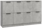 ΝΤΟΥΛΑΠΙΑ 2 ΤΕΜ. ΓΚΡΙ ΣΚΥΡΟΔΕΜΑΤΟΣ 60X30X70 ΕΚ. ΕΠΕΞΕΡΓ. ΞΥΛΟ 3115807