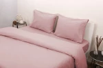 Σετ Παπλωματοθήκη Υπέρδιπλη 220x240 3100 Φανέλλα Ροζ