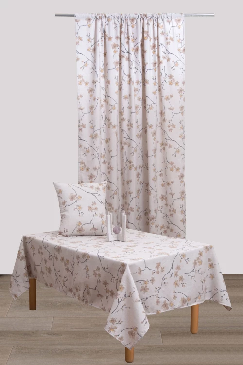 Τραπεζομάντηλο 140x180 Ρούμπι Μπεζ