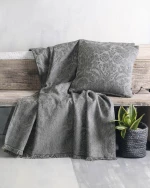 VILANO - ΡΙΧΤΑΡΙ 180X330 ΓΚΡΙ ΣΚΟΥΡΟ