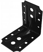 Γωνία Στέγης Μαύρη 100X60Χ60mm