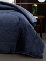 Κουβερτοπάπλωμα Clio Blue Υπέρδιπλο (220x240)